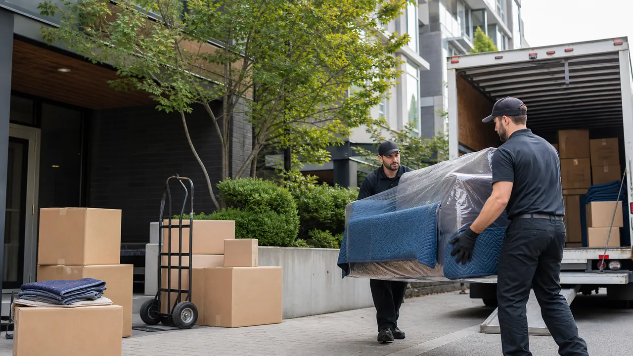 Déménagement résidentiel à Toronto avec détails d’accès et préparation de déménagement