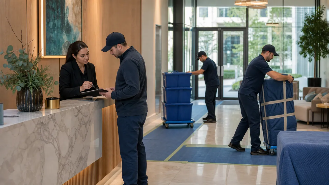 guide de déménagement condo à Toronto avec détails pratiques d’accès, de réservation et de préparation