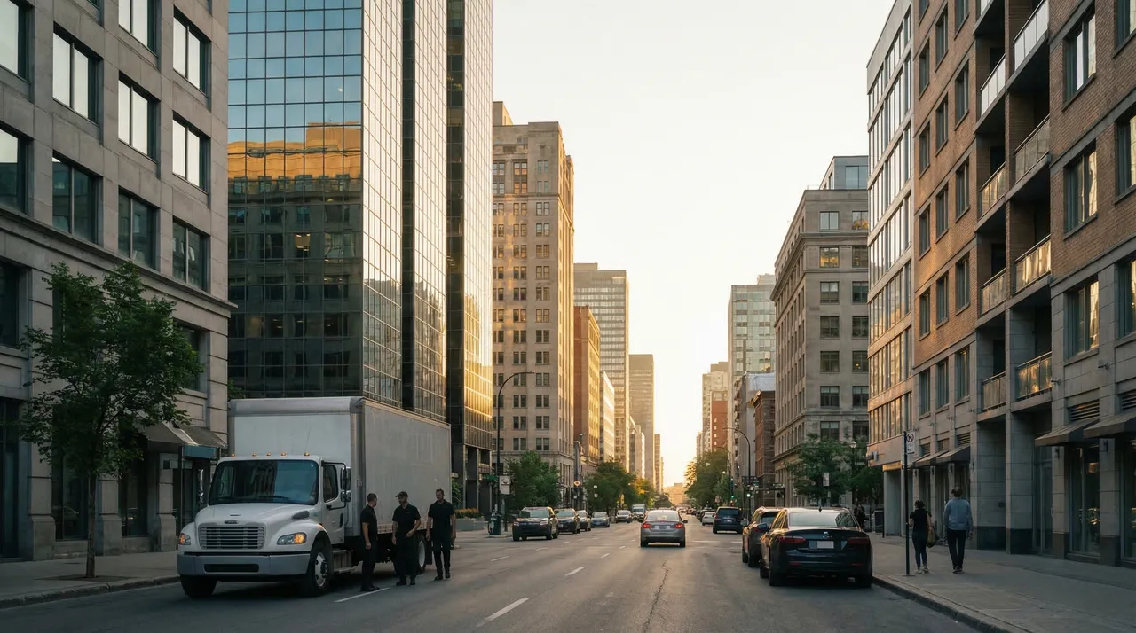 Services de déménagement à Centre-ville de Montréal